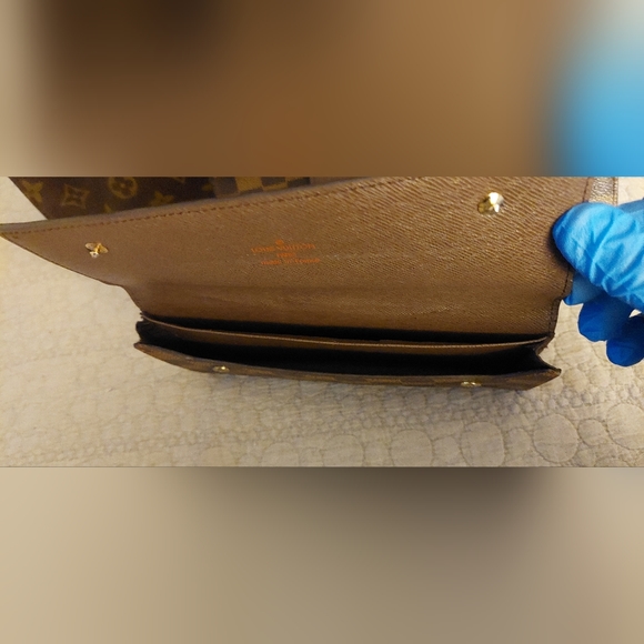 LOUIS VUITTON *Vintage Portefeuille Ron Modular long wallet M10098 Damier canvas - Picture 4 of 9